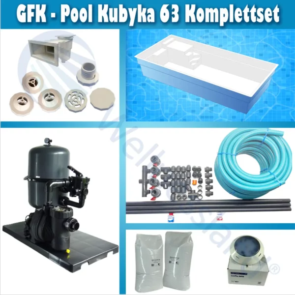 Gfk Pool Kubyka 63 Komplettset