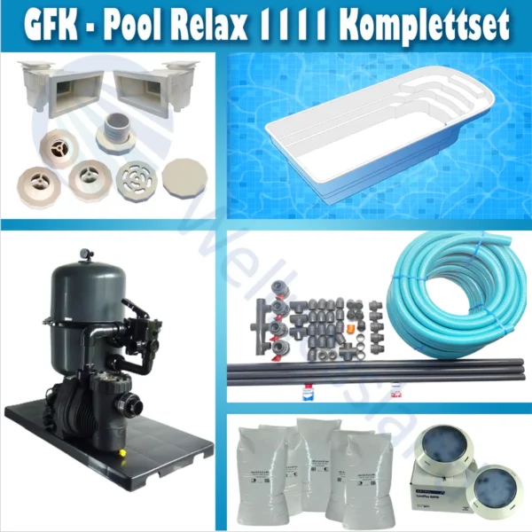 Gfk Pool Relax 1111 Komplettset