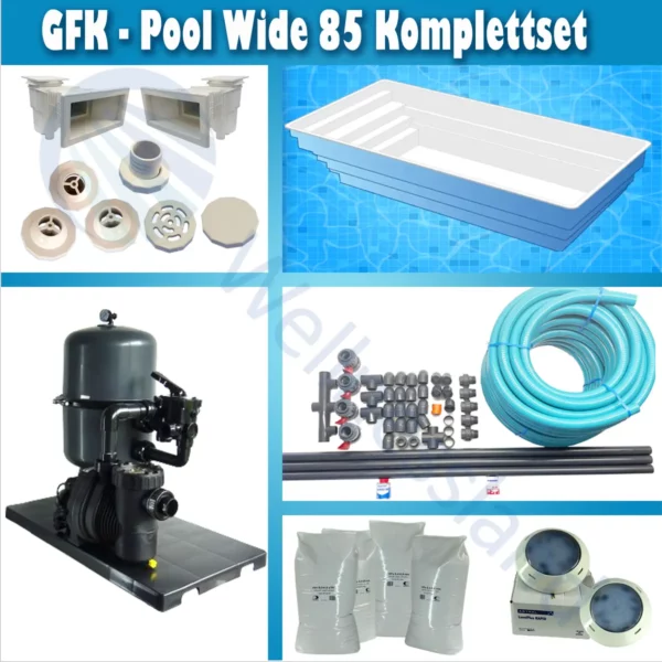 Gfk Pool Wide 85 Komplettset