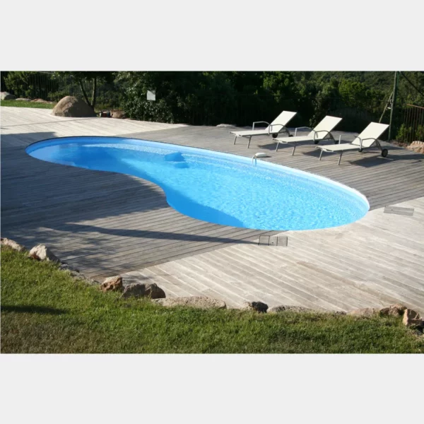 GFK-Pools - Elliptic 965 traditionelles Schwimmbecken