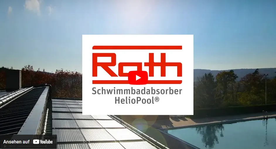 Schwimmbadabsorber Roth Heliopool
