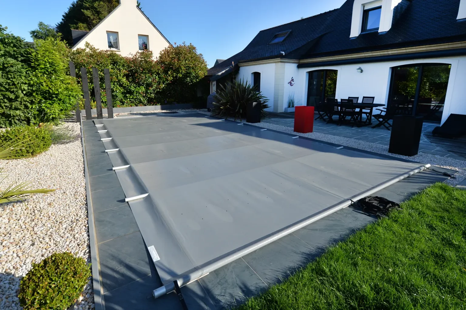 Poolabdeckung Wellnessland Safe Cover