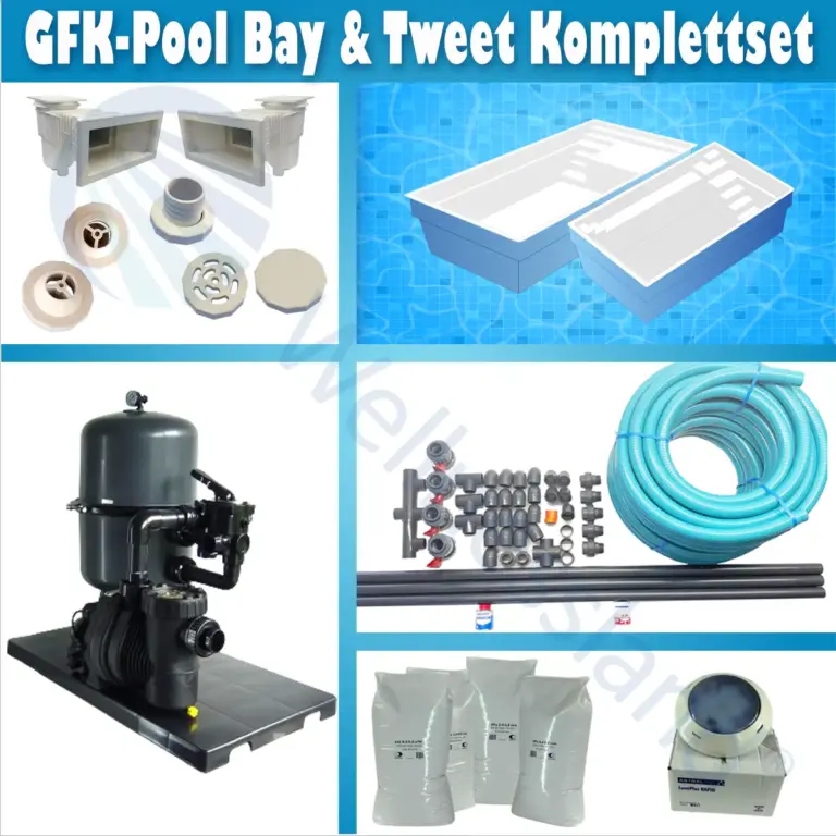 Gfk Pool Bay Komplettset