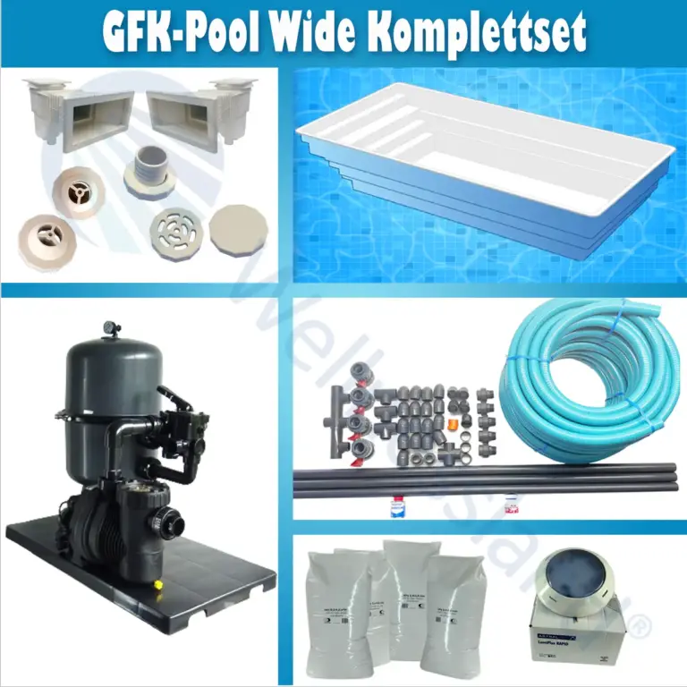 Gfk Pool Wide Komplettset