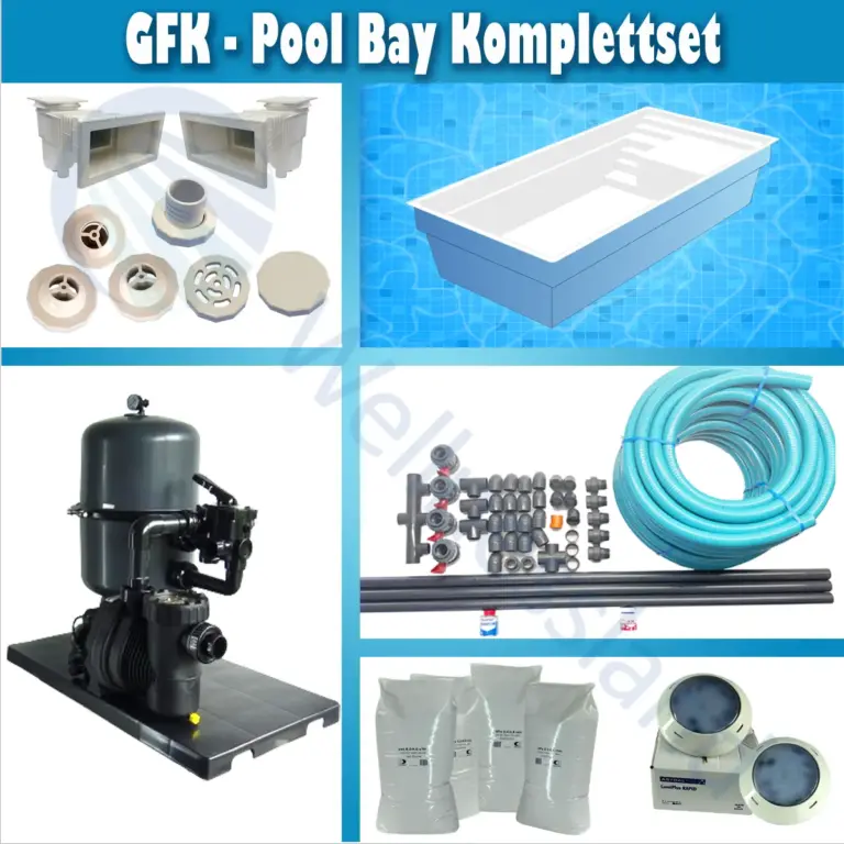 Gfk Pool Bay Komplettset